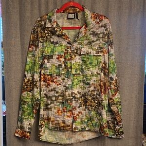 Reclaimed Vintage Mens Long sleeve button up shirt Size M